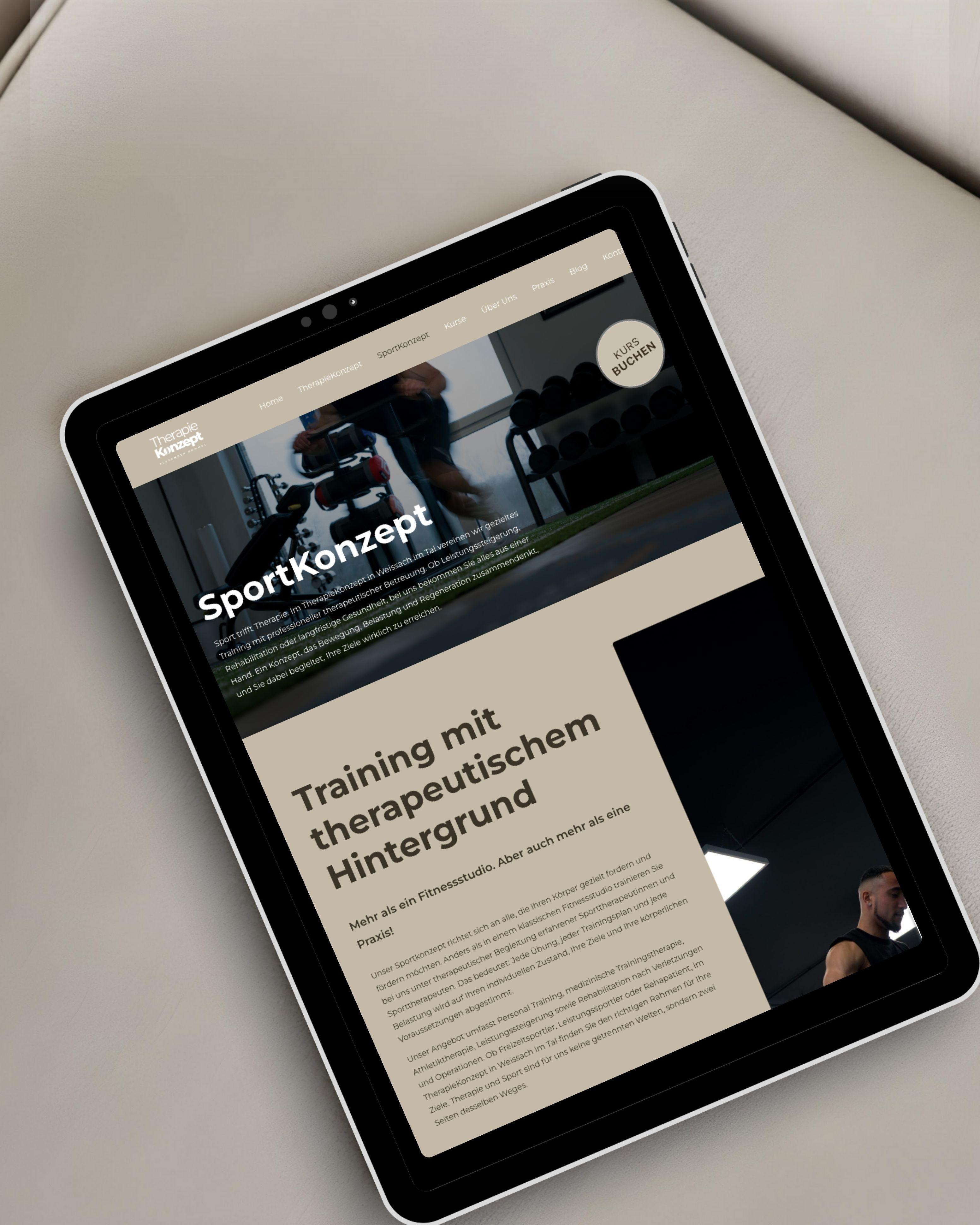 Therapie Konzept Mockup 2