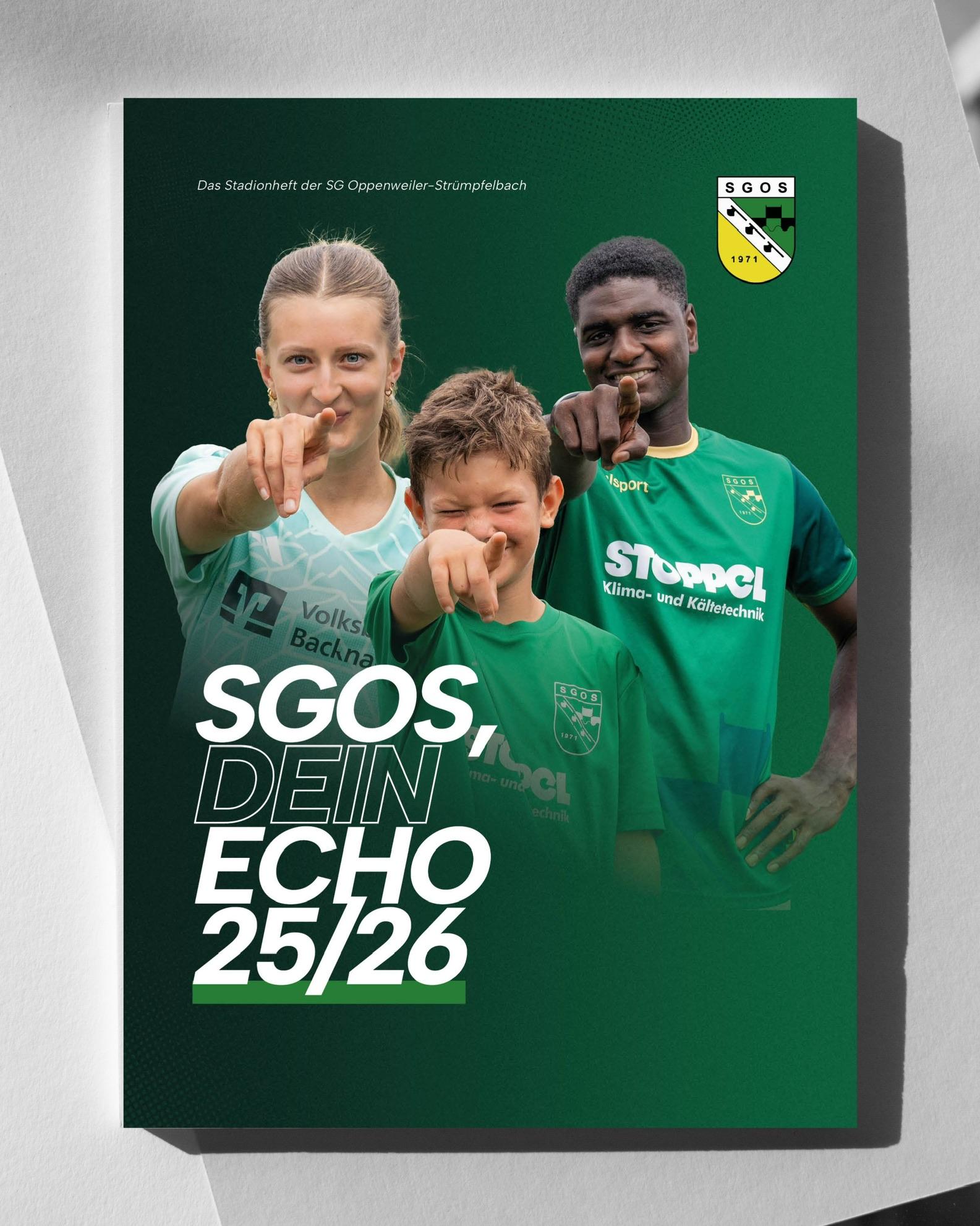 SGOS Stadionheft Dein Echo 25/26